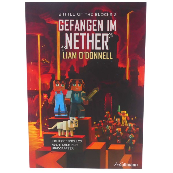 59008_Gefangen_im_Nether_von_Liam_O'Donnell_Buch_ab_12_Jahren_gebunden_ullmann_NEU