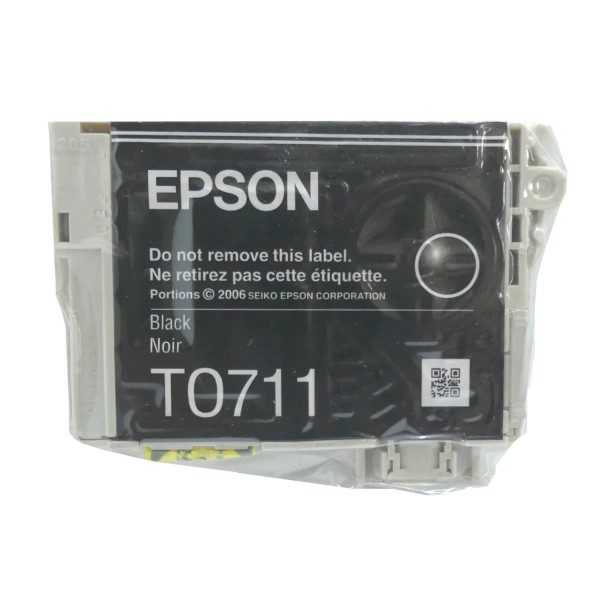 Original Epson Tinten Patrone T0711 schwarz für Stylus 120 4000 5000 6000 7000 Blister