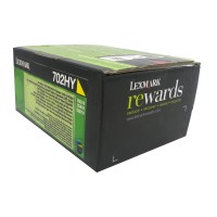 Original Lexmark Toner 70C2HY0 702HY für CS 310 410 510 B-Ware