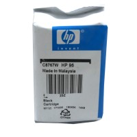 Original HP Tinten Patrone 96 schwarz für Deskjet 5740 6520 9800 Photosmart 8050 Neue Blister