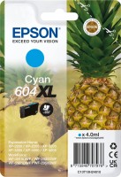 Original Epson Tinten Patrone 604XL cyan (C13T10H24010) für Expression 3200 2205 3205