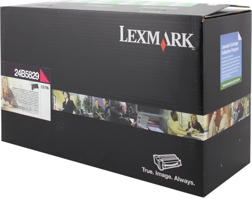 61147_Original_Lexmark_Toner_24B5829_magenta_für_CS_796_-_neu_umverpackt
