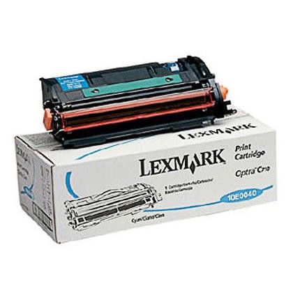 Original Lexmark Toner 10E0040 cyan für Optra C710 C710dn C710n B-Ware