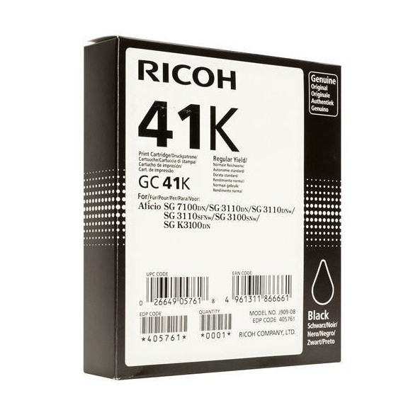 16912_Original_Ricoh_Tinte_Gel_Cartridge_GC-41K_405761_für_Aficio_SG_3110_3120_AG