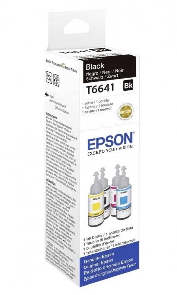 Original Epson Tinten Patrone T664 schwarz für 100 110 200 210 300 550 1300