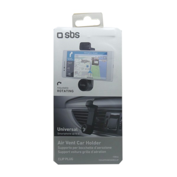 46880_SBS_Air_Vent_Car_Holder_Clip_Plug_Universalhalterung_Auto_Smartphone_6"_Lüftungsdüsen_Befestigung