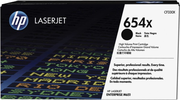 51106_Original_HP_Toner_654X_(CF330X)_schwarz_für_Color_LaserJet_Enterprise_M_651_Neutrale_Schachtel