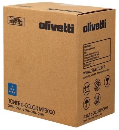 60871_Original_Olivetti_Toner_B0892_cyan_für_Olivetti_D-Color_MF_3000_A-Ware