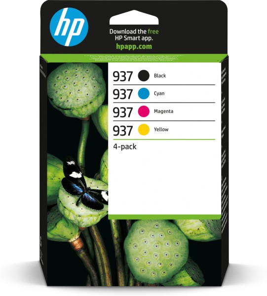 60956_Original_HP_937_Multipack_(6C400NE)_für_OfficeJet_Pro_9110b_9120b_9123_9125_9128_9130_9720_9730_OEM