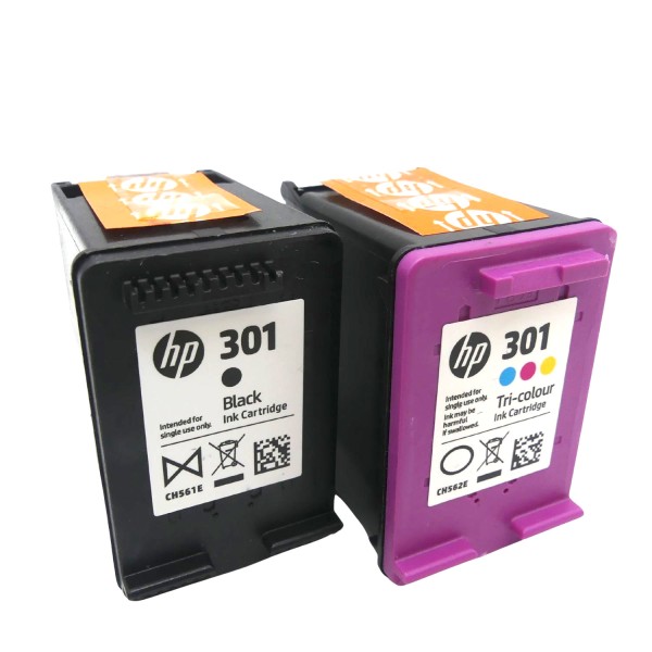 58436_Original_HP_Tinten_Patrone_301_SET_für_Deskjet_1000_1010_1050_2000_2050_3000_NEUE_Blister