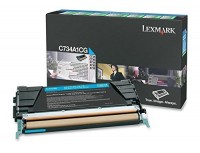 Original Lexmark Toner C734A1CG cyan C734 C736 X734 X736 X738