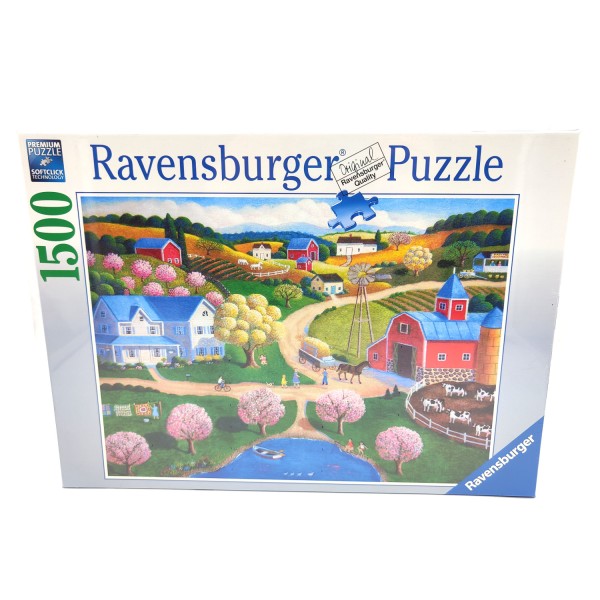 53001_Ravensburger_Puzzle_Fam_Country_Bauernhof_162796_1500_Teile_80_x_60_cm_NEU_OVP