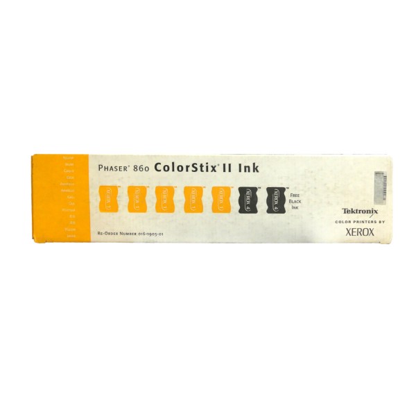 Original Xerox Tinte 016-1905-01 schwarz gelb für Phaser 860