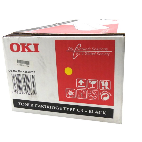 Original OKI Toner 41515212 schwarz für C9200n C9400 B-Ware