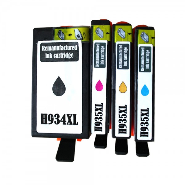 4x 934XL 935XL Reman für HP OfficeJet 6812 6815 6820 Pro 6230 6830 6835