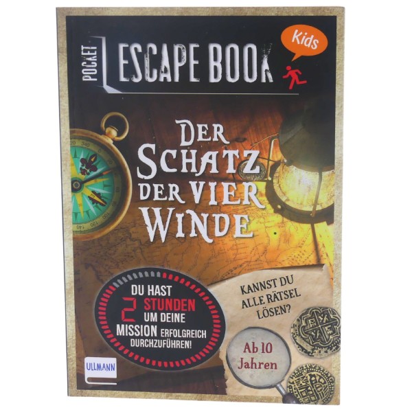 59007_Escape_Book_Der_Schatz_der_vier_Winde_Buch_Rätsel_ab_10_Jahren_ullmann_NEU