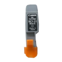 Original Canon Tinten Patrone BCI-21BK schwarz für BJC 400 2000 4000 5000 Blister
