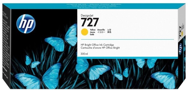 61695_Original_HP_727_Tinte_Patrone_gelb_DesignJet_T_1500_1530_2500_920_930_MHD