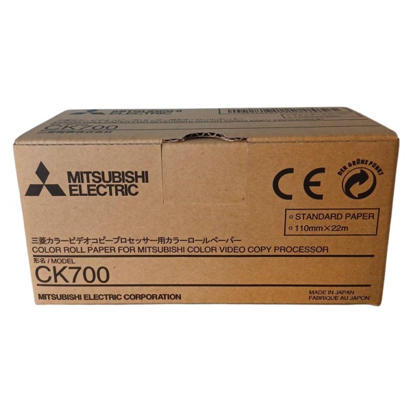 64267_Mitsubishi_CK700_Original_Fotopapierrolle_für_Thermosublimationsdrucker