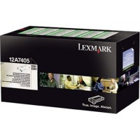 Original Lexmark Toner 12A7405 schwarz für E 321 323 B-Ware