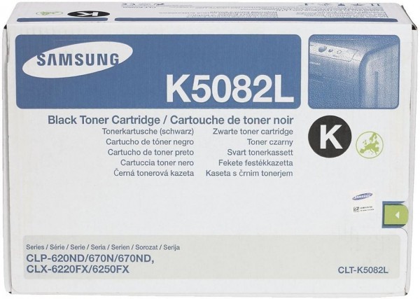 Original SAMSUNG Toner CLT-K5082L für CLX-6220FX CLX-6250FX - neu umverpackt