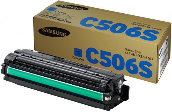 43990_Original_Samsung_Toner_CLT-C506S_für_CLP-680_CLX-6260_Neutrale_Schachtel