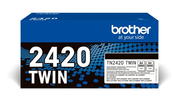52337_Original_Brother_Toner_TN-2420_TWIN_für_DCP-L_2510_2530_2537_2370_2375_2710_B-Ware