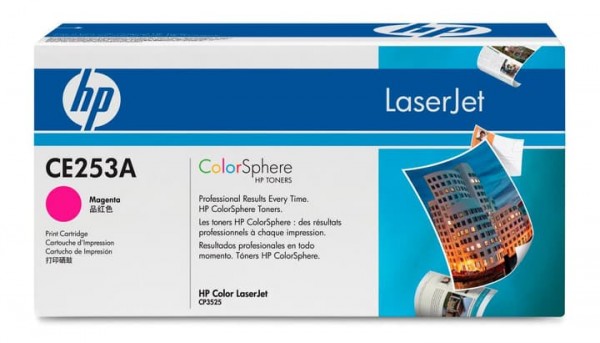 Original HP Toner 504A CE253A Color Laserjet CP3525 CM3530 NEU umverpackt