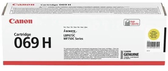 59834_Original_Canon_Toner_069H_5095C002_gelb_für_i-SENSYS_LBP_673_752_754_B-Ware