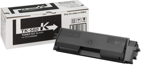 Original Kyocera Toner TK-580BK schwarz für ECOSYS P 6021 B-Ware