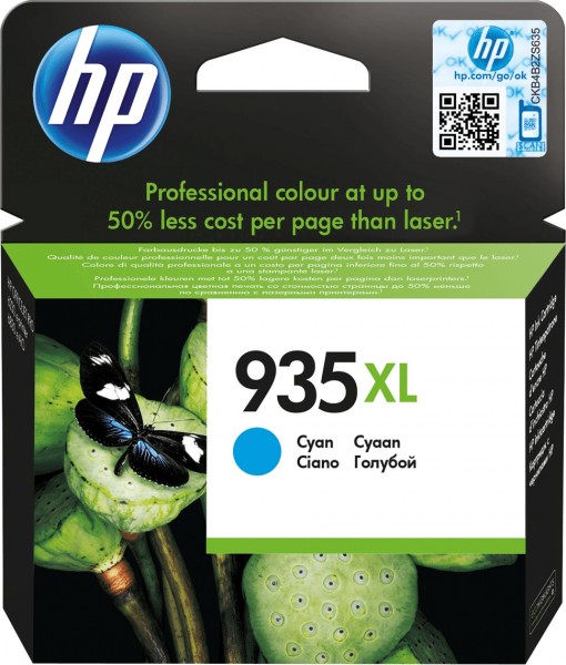 Original HP 935XL Tinte Patrone cyan OfficeJet 6820 Pro 6230 6830 6835