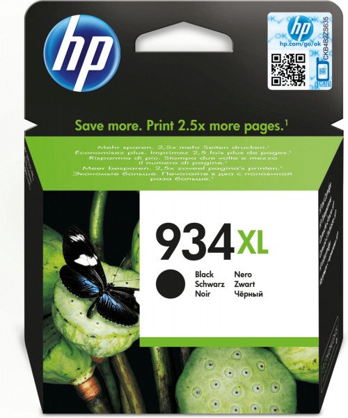Original HP 934XL schwarz für OfficeJet 6820 Pro 6230 6830 6835 MHD