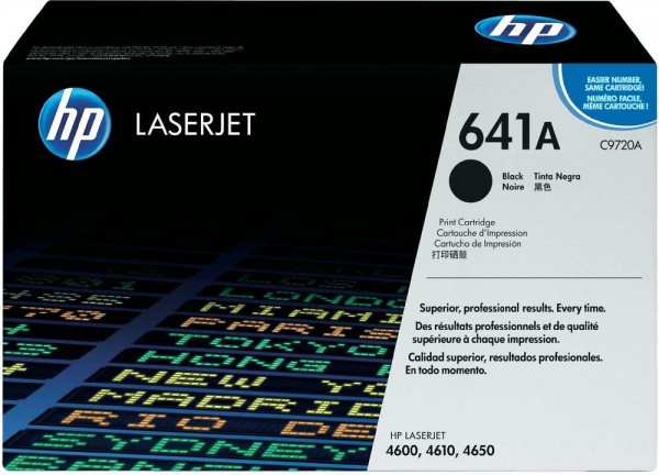 Original HP Toner C9720A 641A für Color Laserjet 4600 4600DN NEU umverpackt