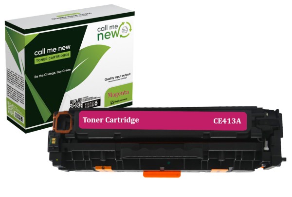 Callmenew Toner CE413A 305A magenta für HP LaserJet Pro 400 color M451 M475