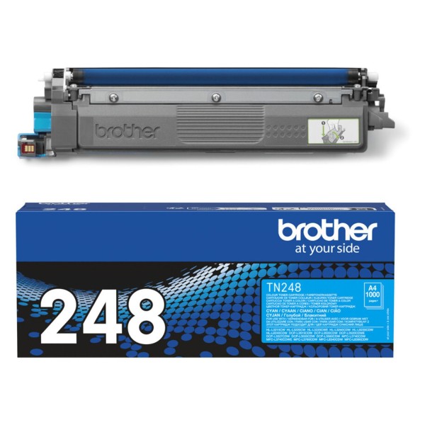 57620_Original_Brother_Toner_TN-248_cyan_für_HL-L3215_3220_3240_MFC-L_3740_3760_8300_8340_8390