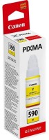 Original Canon Tinte Patrone GI-590 gelb für Pixma G 1500 1510 2500 4400 Blister