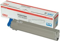 Original OKI Toner 42918915 cyan für C 9600 9650 9800 9850 B-Ware