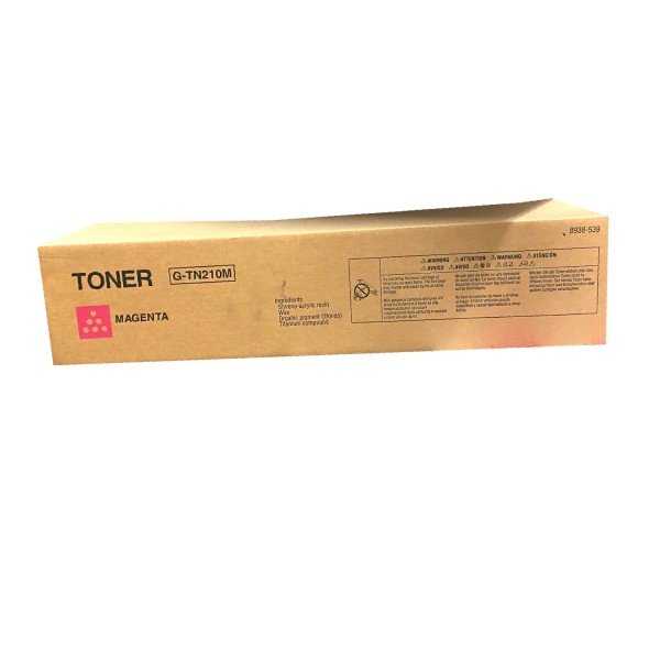 Original Konica Minolta Toner G-TN-210 (8938-539) magenta für Bizub C250