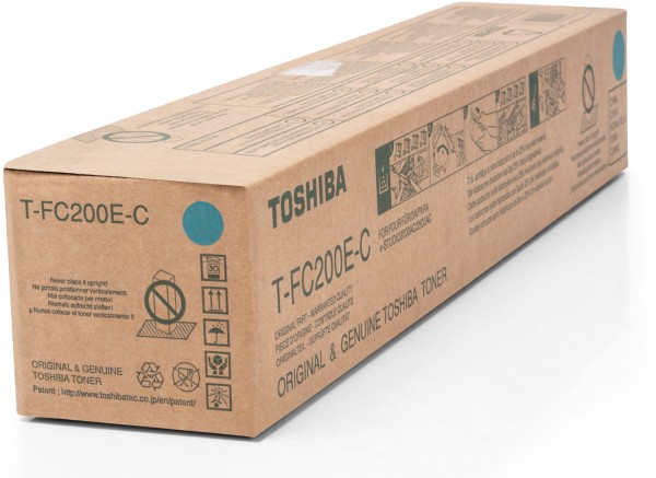 52774_Original_Toshiba_Toner_T-FC200E-C_cyan_für_E-Studio_2000_2500_Neutrale_Schachtel