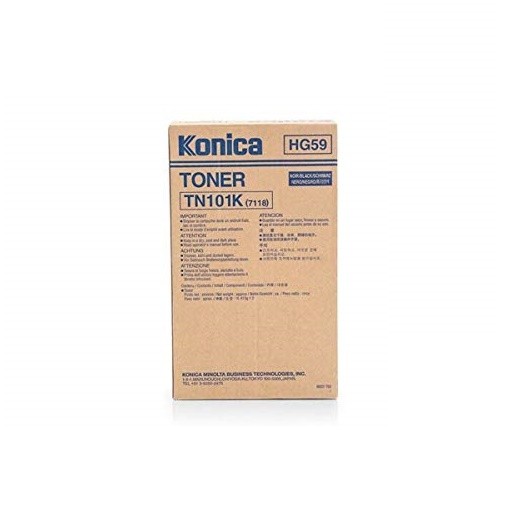 Original Konica Minolta Toner TN-101K schwarz für 7115 7216 7220 B-Ware